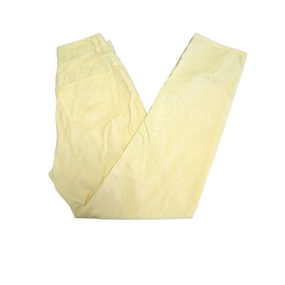 Eddie Bauer Women’s Canary Yellow Denim High Rise Jeans Women's Size 4 - Picture 1 of 7